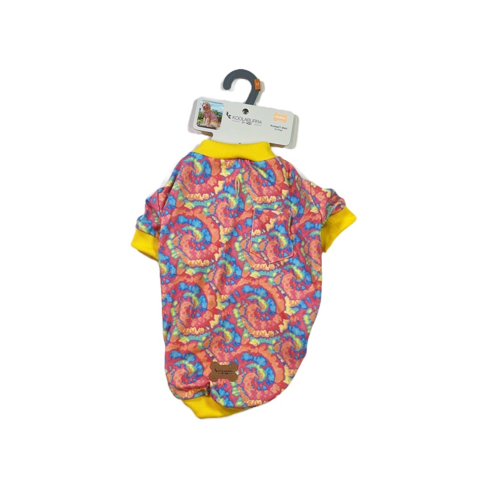 Koolaburra by UGG NWT Tie-Dye T-Shirt for Dogs Size L and M Pink, Blue, Yellow